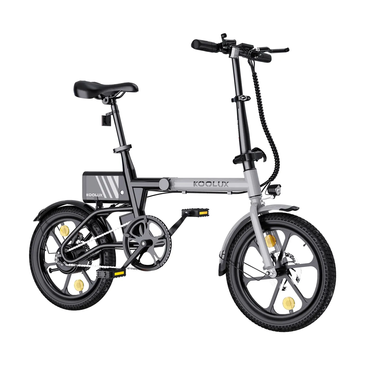 AliExpress KOOLUX X1 adult E-bike,250W Folding city ebike，36V6AH Electric Bike，16 lnch Tire commuting electric bicycle