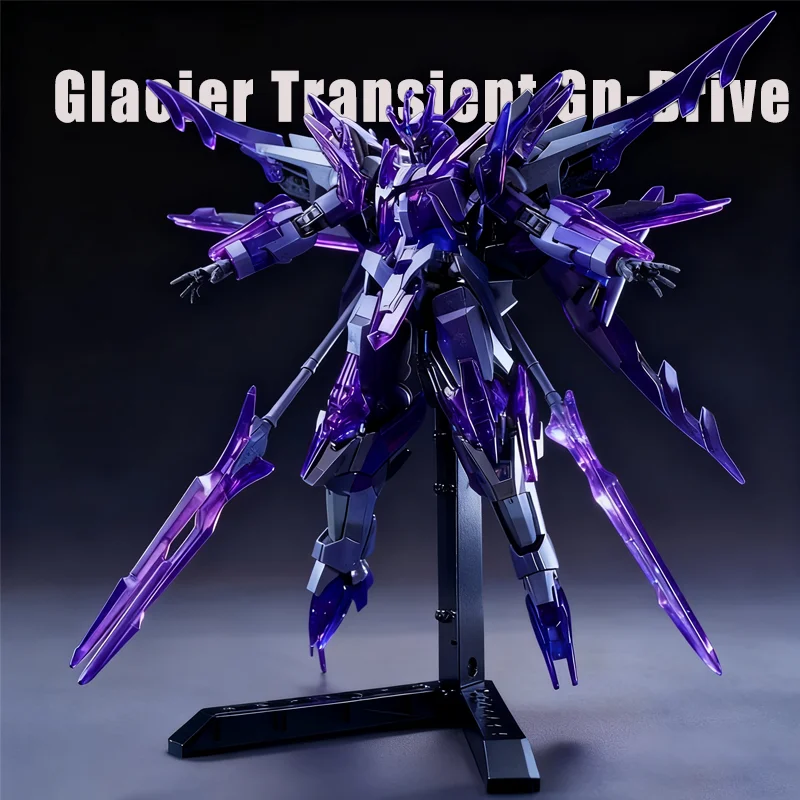 

HG 1/144 Glacier Transient Gn-Drive Assemble Model Kit Action Figures Desktop Decoration Collectable Toy Mecha statue Doll Gift