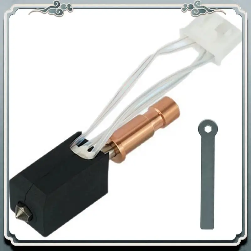 

ABIJ-For Anycubic Kobra S1 Hotend Upgrade Hotend For Kobra S1 Combo Hotend 24V 48W For Kobra S1 Combo Head S1C