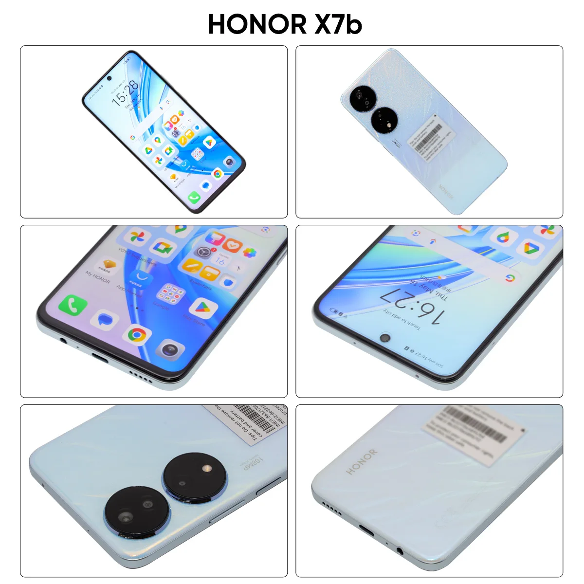 2024 جديد HONOR X7b 4G الهاتف الذكي الإصدار العالمي Snapdragon 680 6.8 بوصة 90 هرتز عرض معدل التحديث كاميرا 108 ميجابكسل بطارية 5300 مللي أمبير في الساعة