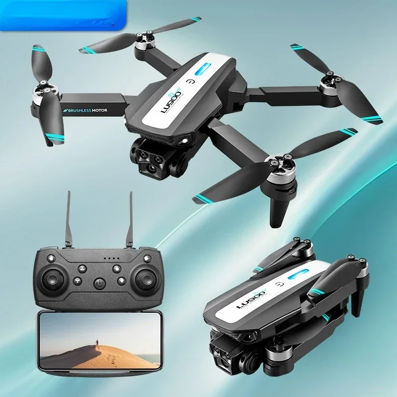 LU900 Drone 4K Dual HD Camera Aerial Photography WIFI Optical Localization All-around Obstacle Avoidance Brushless Quadcopter