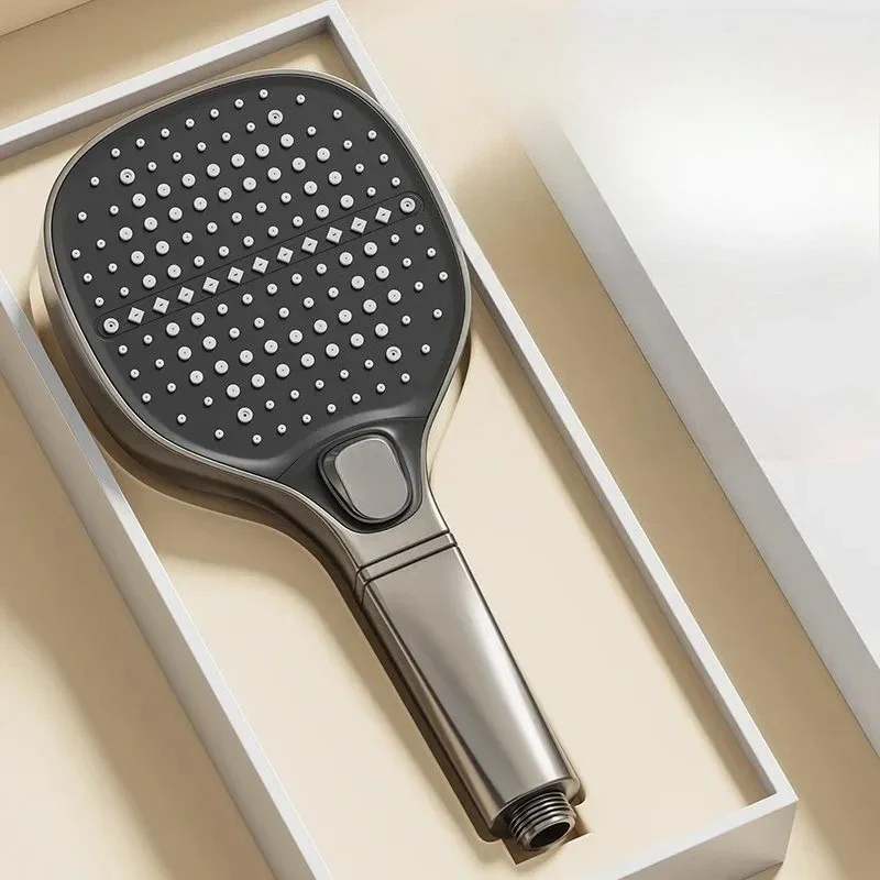 Super pressurized showerhead, large water output, household shower square head, high-pressure water heater accessories