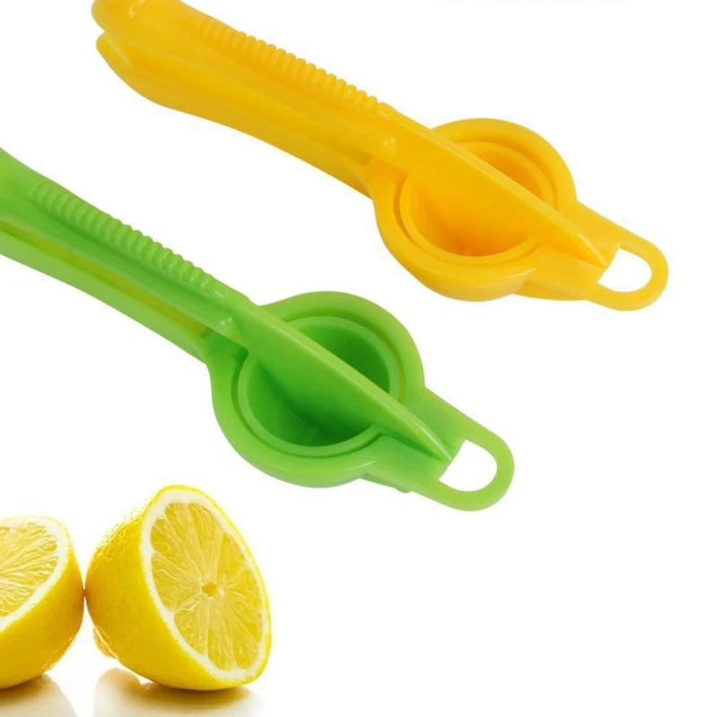 Plastic Lemon Lime Squeezer,Handily Manual Citrus Press Juicer,Hand Press Juicier Fresh Fruit Tool Kitchen Tools