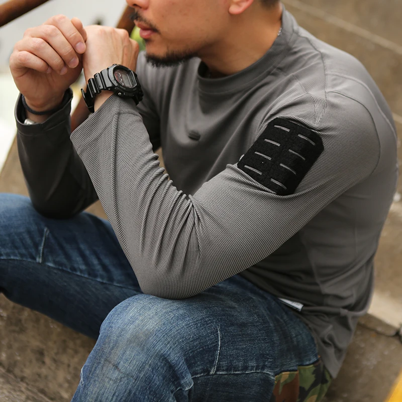 Camiseta táctica EMERSONGEAR UMP Frogmen azul para gym - imagen 3