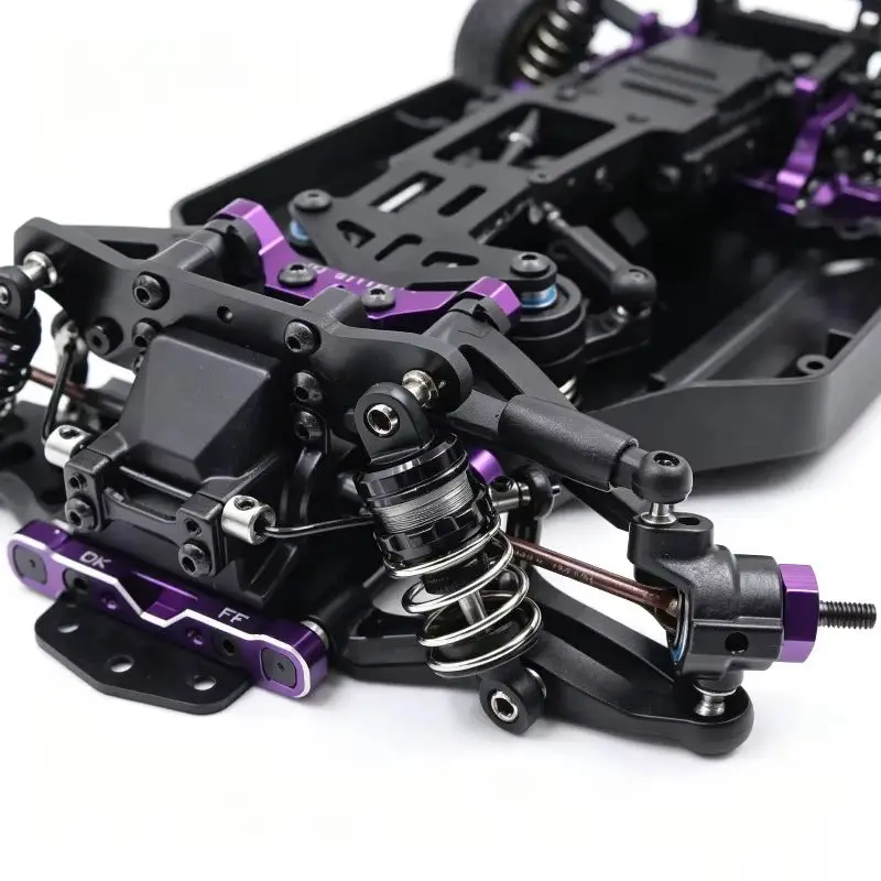 New 1/10 SNRC DK6 Shaft‑Driven 4WD Remote Control Electric RV High Speed Professionl Race Brushed Model With Transparent Shell