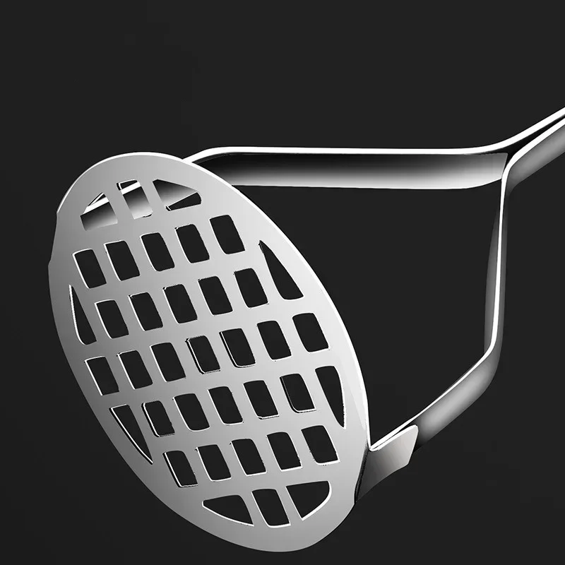 Stainless Steel Potato Masher Pumpkin Garlic Vegetable Fruit Easy Mud Press Grinder Children Food Crusher Kitchen Accessories image 5