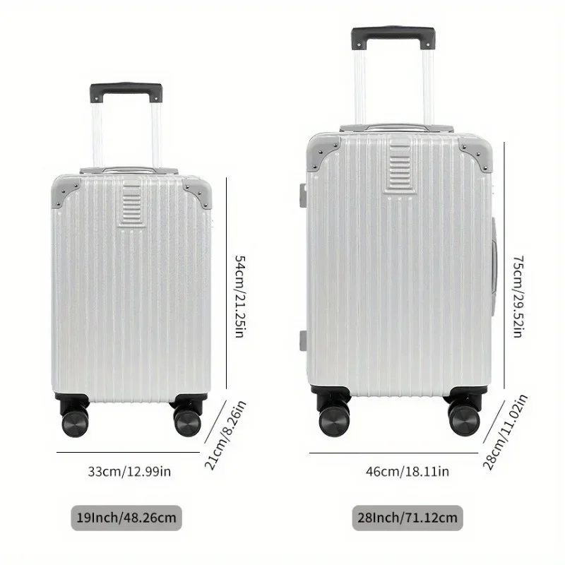 New Stylish&Durable Large Capacity Suitcase-Versatile,Multi-Color Options with For Smart Lock,Spinner Wheels for Business,Travel