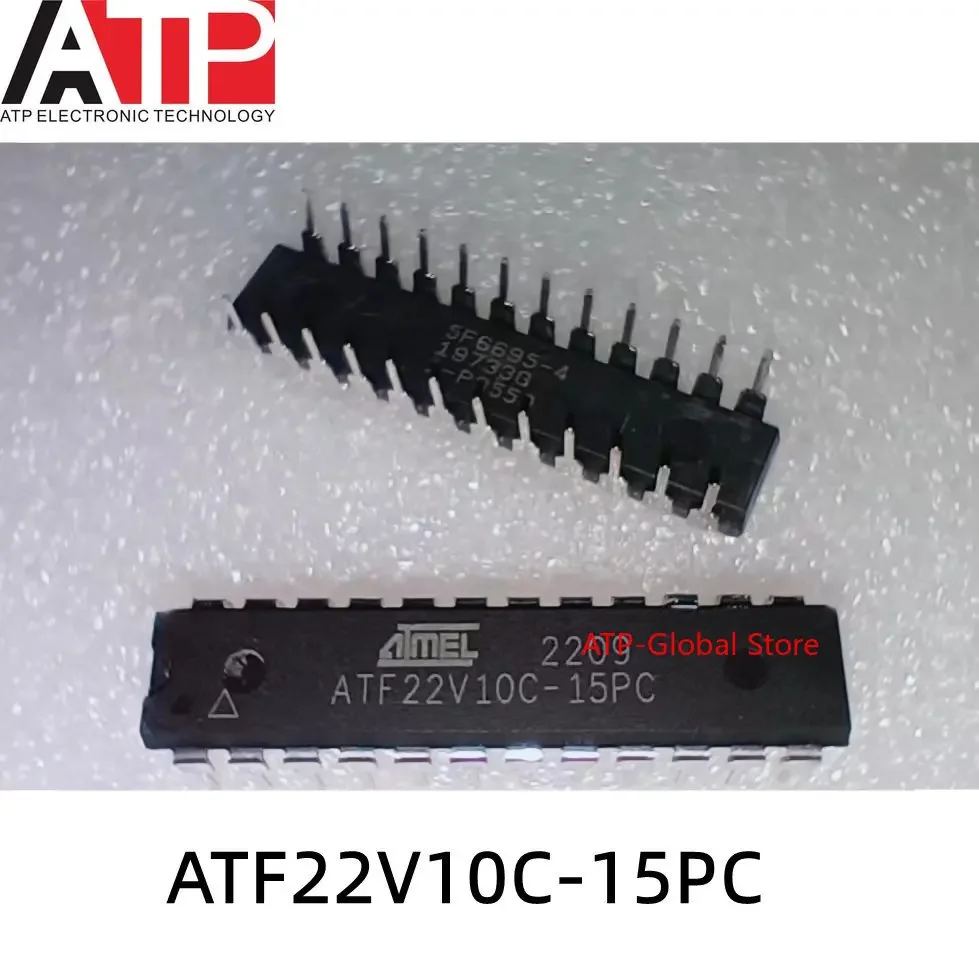 5pcs ATF22V10C-15PC  ATF22V10C-15 ATF22V10C DIP24 DIP Original inventory of integrated chip IC