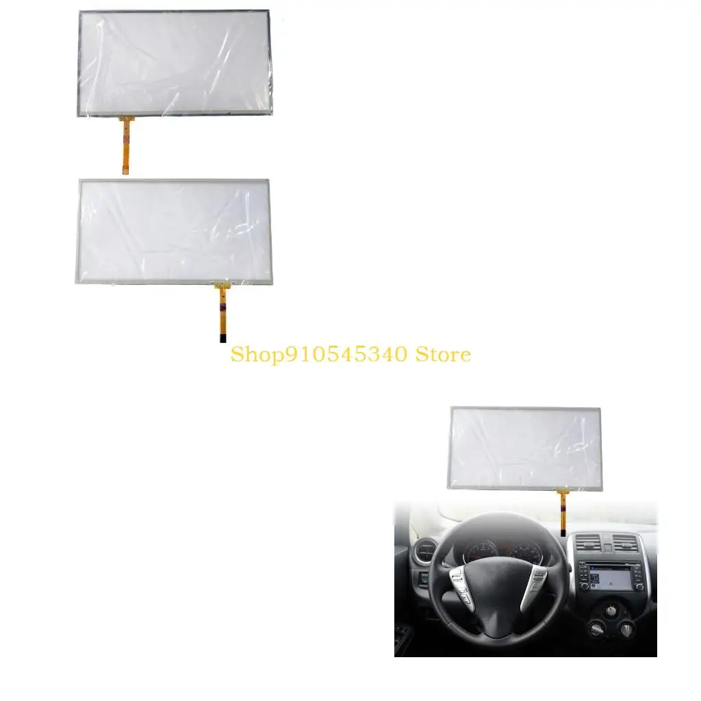 U2JA Center Console Panel 280219EK0A for Dashboard Repair with Clear Front Glass Layer