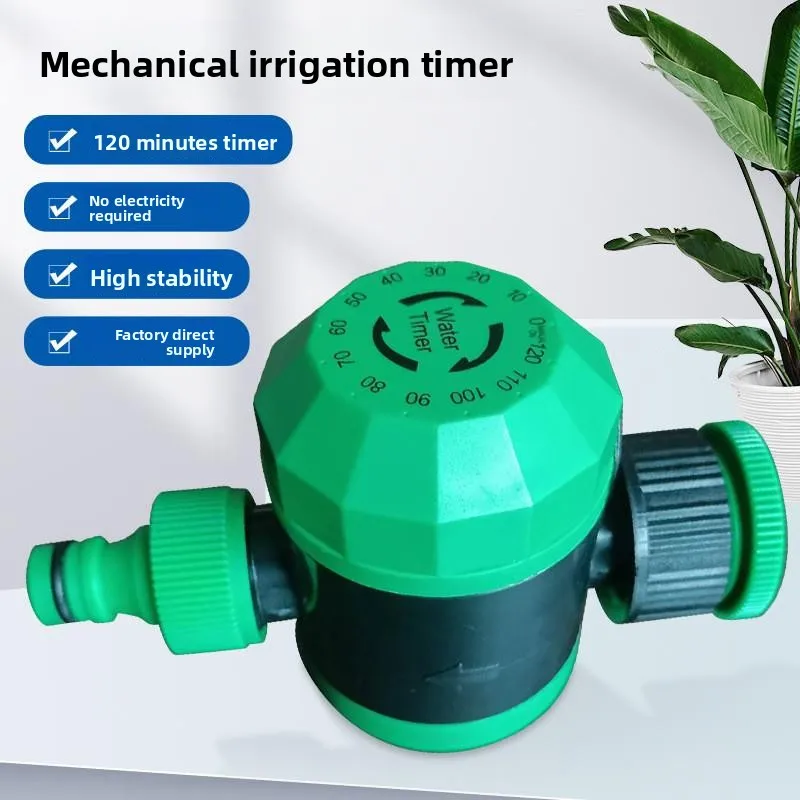 Mechanical Garden Water Timer Adjustable Max 2Hours Irrigation Controller Outdoor Plant Watering Regulator Factory Direct Supply
