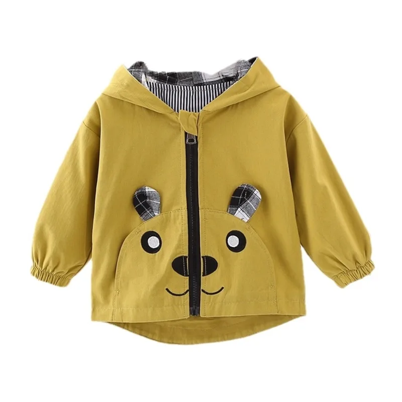 

Spring Autumn Baby Girls Clothes Children Boys Sports Hooded Jacket Kids Coat Toddler Fashion Casual Costume Infant Sportswear