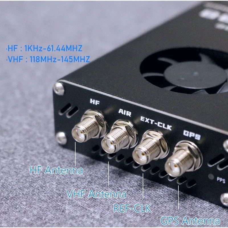 Portable Web SDR Radio Receiver 16Bit High Resolution ADC 62MHz Bandwidth DDC Signal Analysis Module For RF Testing