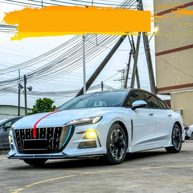 Stoving varnish Body kit For Hong Qi H6 modified air knife Front lip Rear Lip side skirt tail wing surround Car Accessories