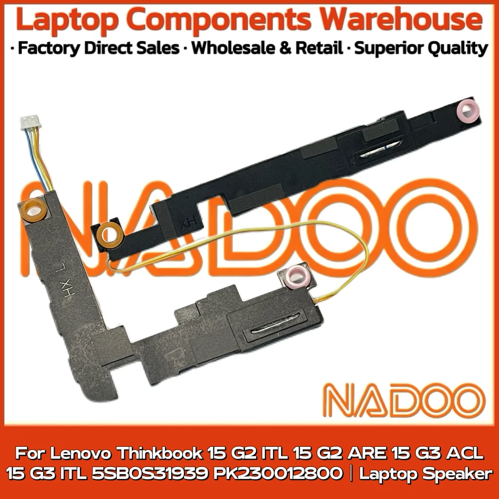 レノボ-thinkbook-15-g2-itl-15-g2-are-15-g3-acl-15-g3-itl-5sb0s31939-pk230012800用の新しいオリジナルノートパソコン用オーディオスピーカー