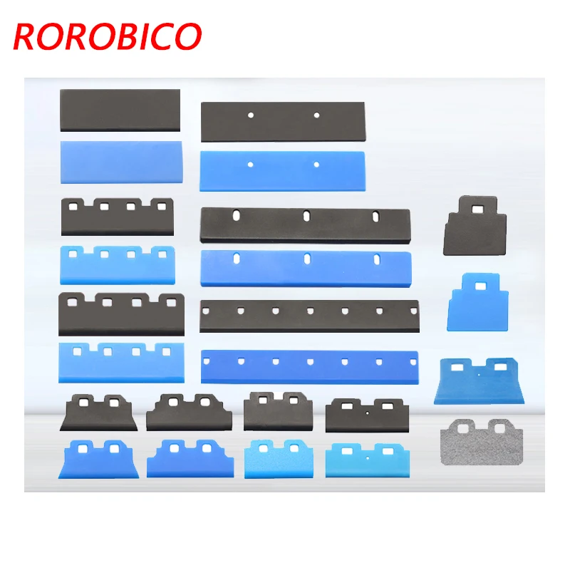 2PC Solvent Printer Wiper Blade Rubber Wiper for Epson XP600/DX5/DX7/I3200 Print Head Blade Mutoh Roland Mimaki Cleaning Wiper