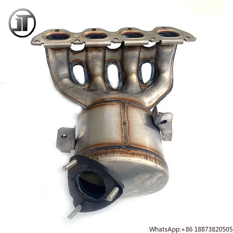 

High Quality EURO 6 Platinum Catalytic Converter for Motorcycle Parts New Condition Chevrolet Cruze Catalytic Converter Flange