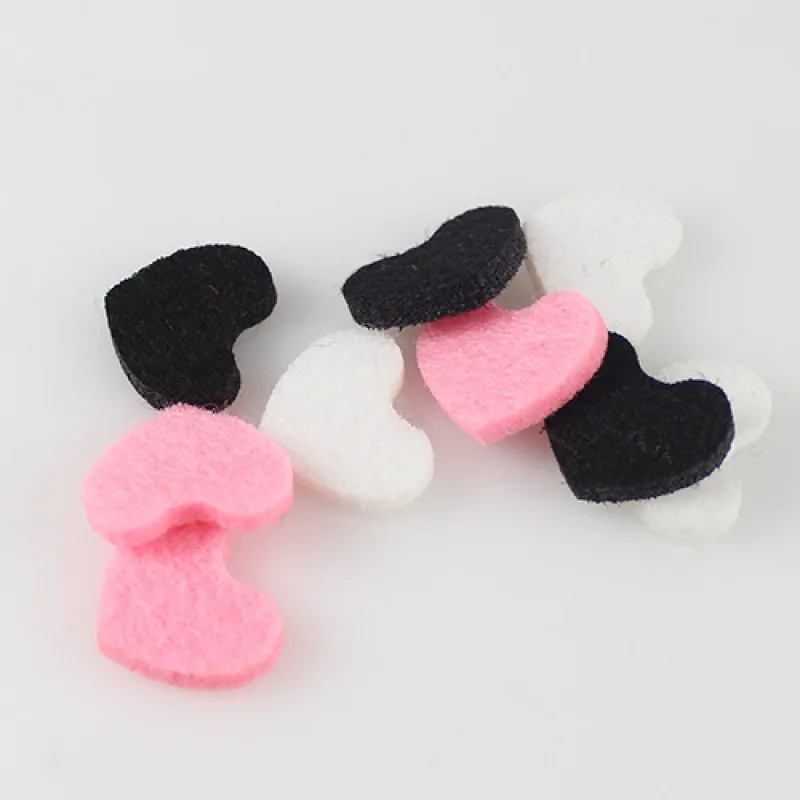 100Pcs Thicken Round Wool Felt Diy Crafts for Kids Colorful Felt Material DIY Sewing Fabric for Toys Bags Headwear Appliques 3mm