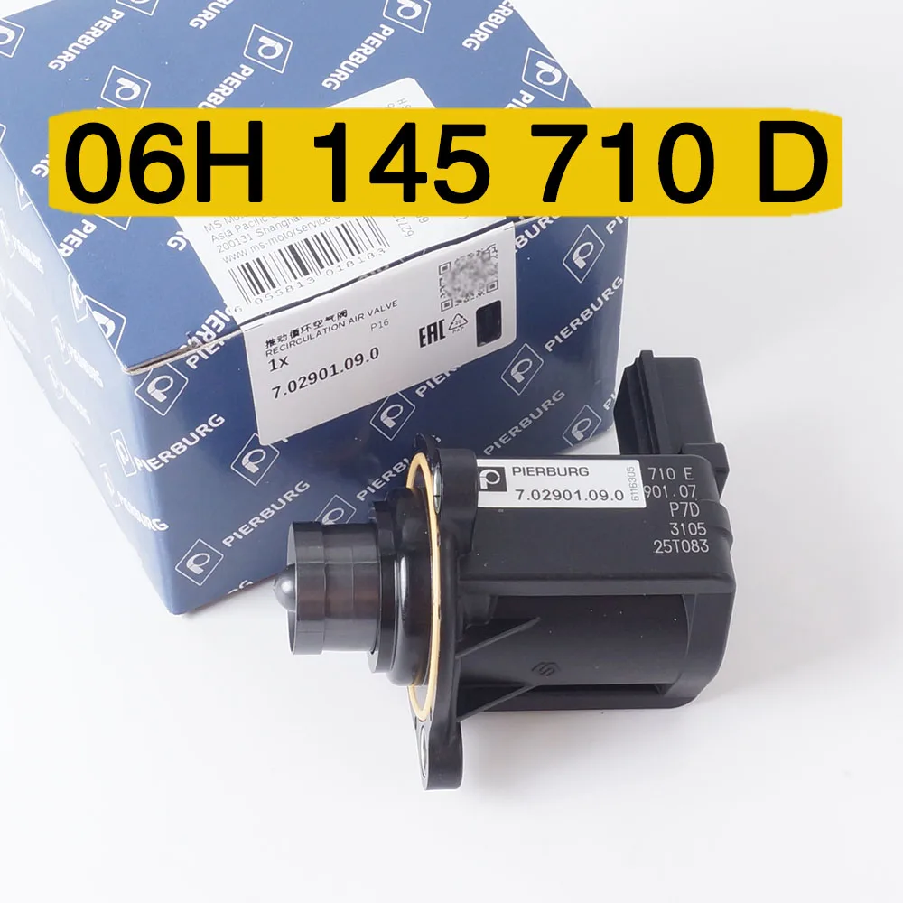 

OE 06H145710D 06F145710G Close Valve for Audi A4 A5 Q3 Q5 VW Scirocco Tiguan Passat B7 CC Golf GTI Turbocharging Solenoid Valve