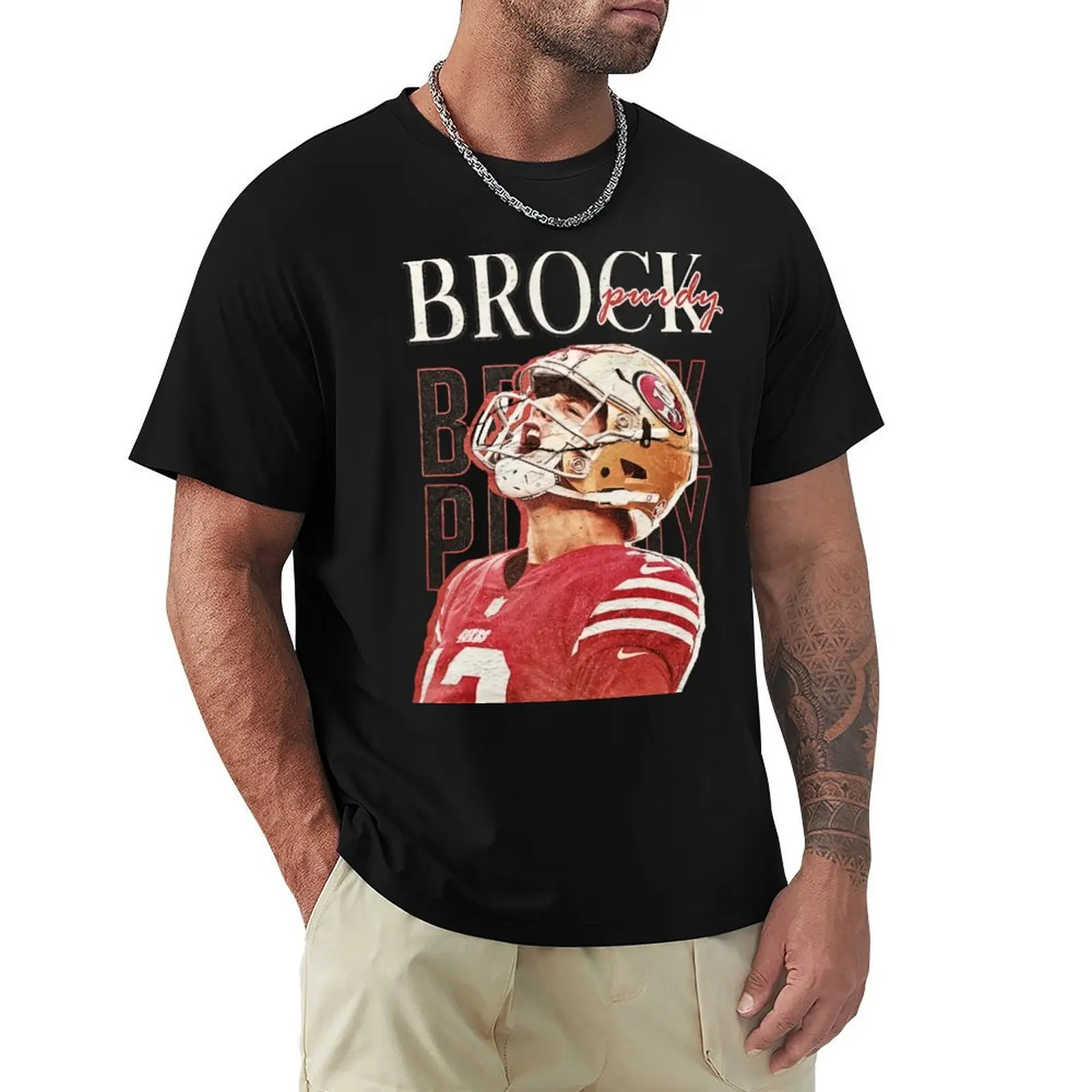 Purdy Retro Vintage Posters and Art T-Shirt Basic Regular Fit Casual T-Shirt