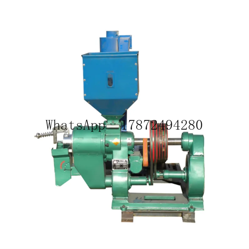Automatic Multi-function Rice Mill Machine Dry Coffee Bean Huller Coffee Hulling Machine Polishing Paddy Pounder Machine