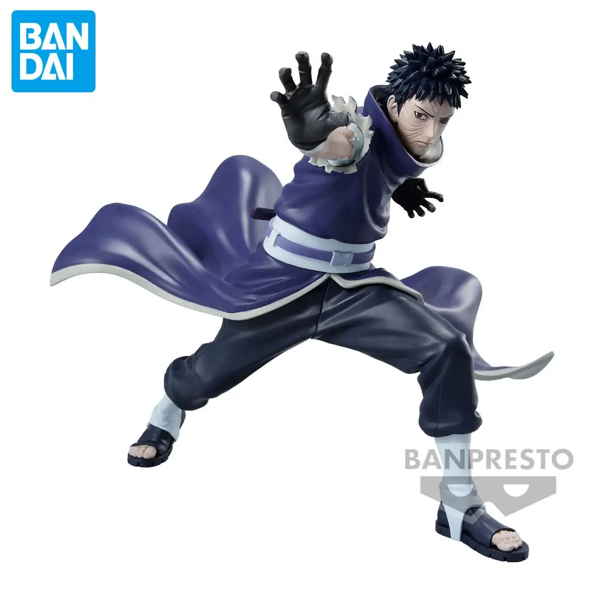 

В наличии оригинальная Bandai Banpresto Naruto Uchiha Obito, натуральная аниме, Коллекционная модель куклы в штучной упаковке, игрушечный орнамент, натуральный подарок