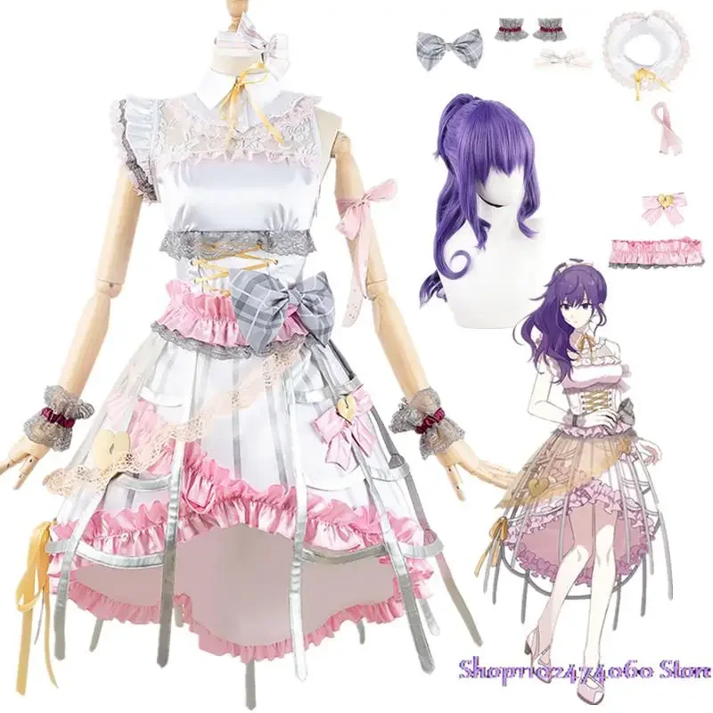 

Asahina Mafuyu Cosplay Costume Project Sekai Colorful Stage Anime Character Dresses Christmas Halloween Carnival Clothes Gifts