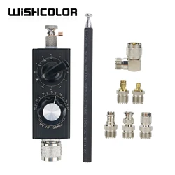 HamGeek Mini-ANT 20W QRP All Band HF Antenna 5MHz-55MHz Tuned Antenna Shortwave Antenna With Adapters