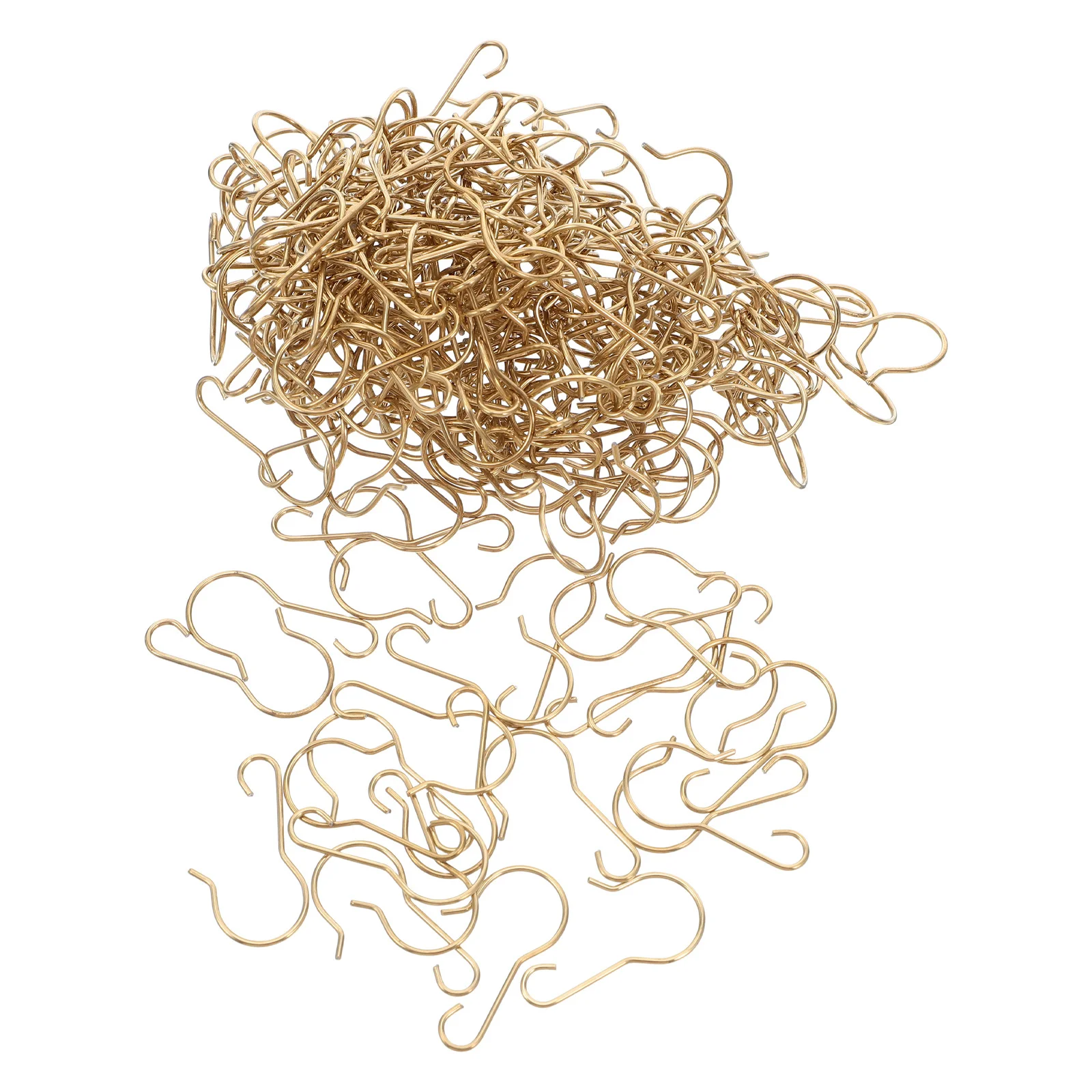 

200Pcs Holiday Decoration Hooks Metal Hanging Clip for Outdoor String Lights Patio Ceiling Hooks Weatherproof Decorative