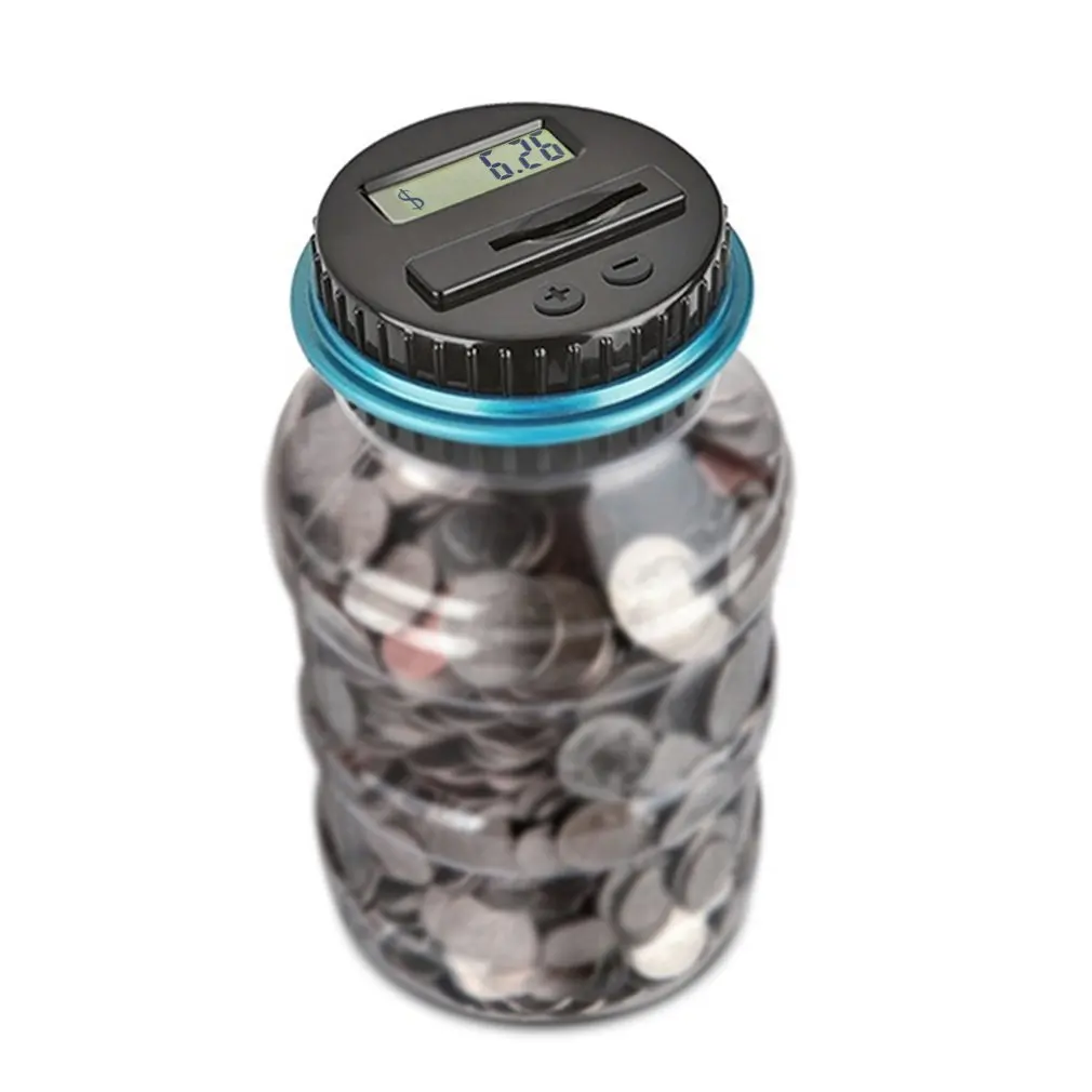 Abs البلاستيك ذكي حساب الإلكترونية أصبع البنك المتضخم عملة تغيير صندوق المال