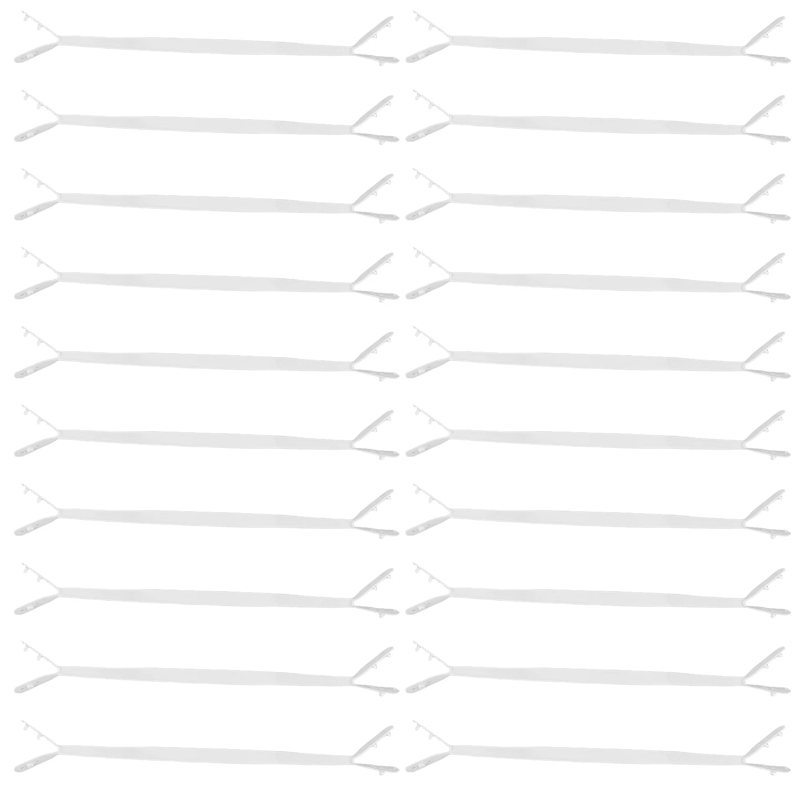 

100 pcs Plastic Tote Reinforced Carry For Shopping Bags Replacement Diy Bag Handles Long Lasting Tote Bag Replacement
