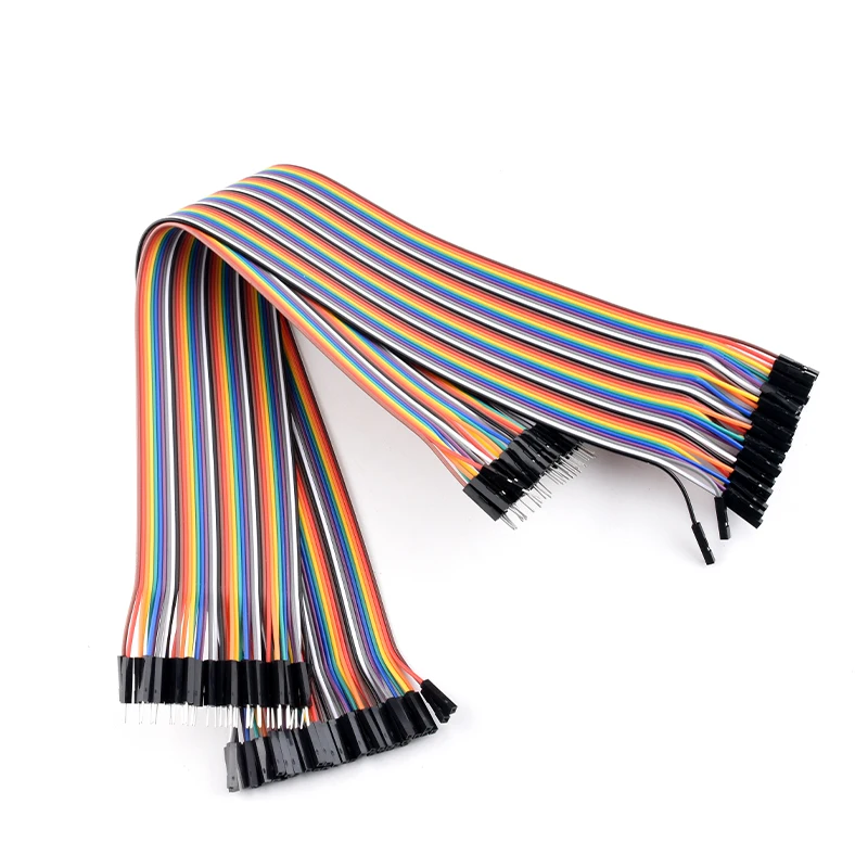 40PIN 10CM 20CM 30CM Dupont Line Male to Male + Female to Male and Female to Female Jumper Dupont Wire Cable for arduino DIY KIT