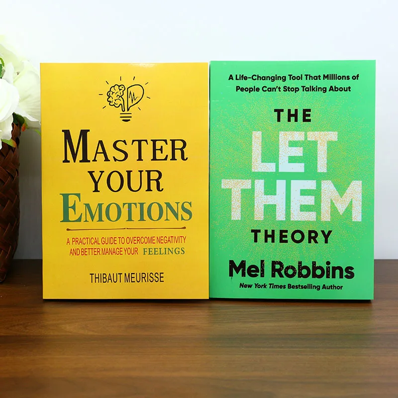 

《Master Your Emotions》+《The Let Them Theory》Perfect for Emotional Growth Pursuer Personal Development Enthusiasts Christmas gift