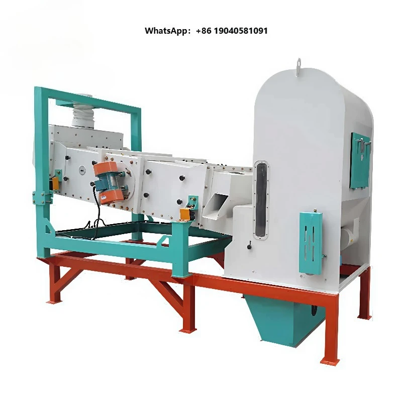 Sesame Mung Kidney Chickpea Grain Seed Bean Cleaning Processing Plant Machine