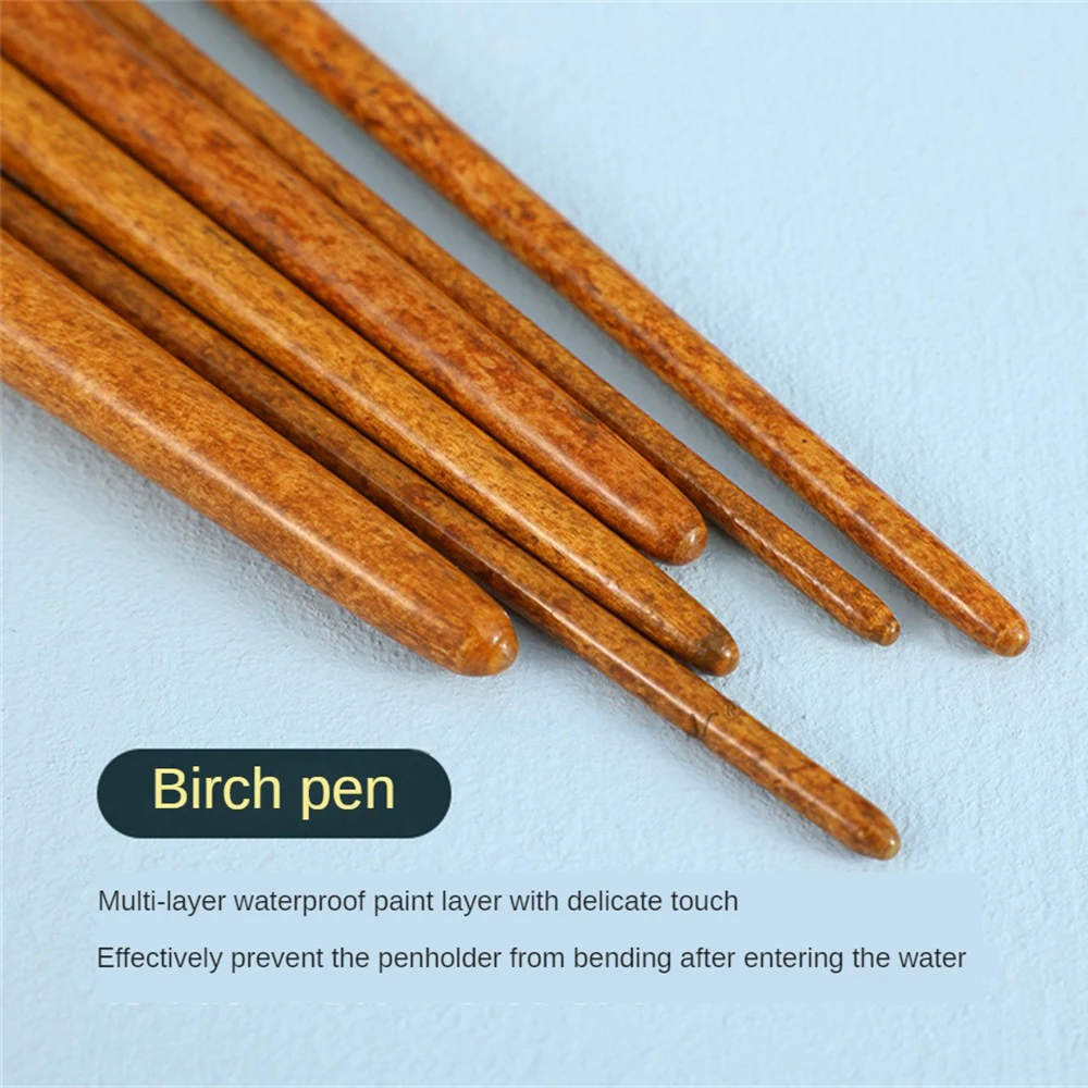 Nylon Paint Brush Fine Texture Difficult To Change Shape Precise High Quality Art Supplies Watercolor Pen Simple And Stylish