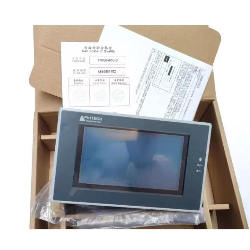 Nova tela sensível ao toque PWS6560S-SB para envio rápido