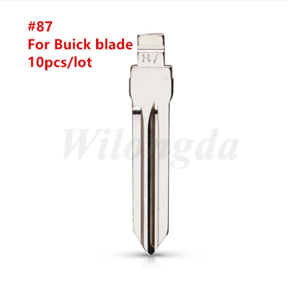 

10pcs Metal #87 B111 KD VVDI Blade Remote Key Blade For KD VVDI Flip Remote NO.87 Blade Locksmith Tool