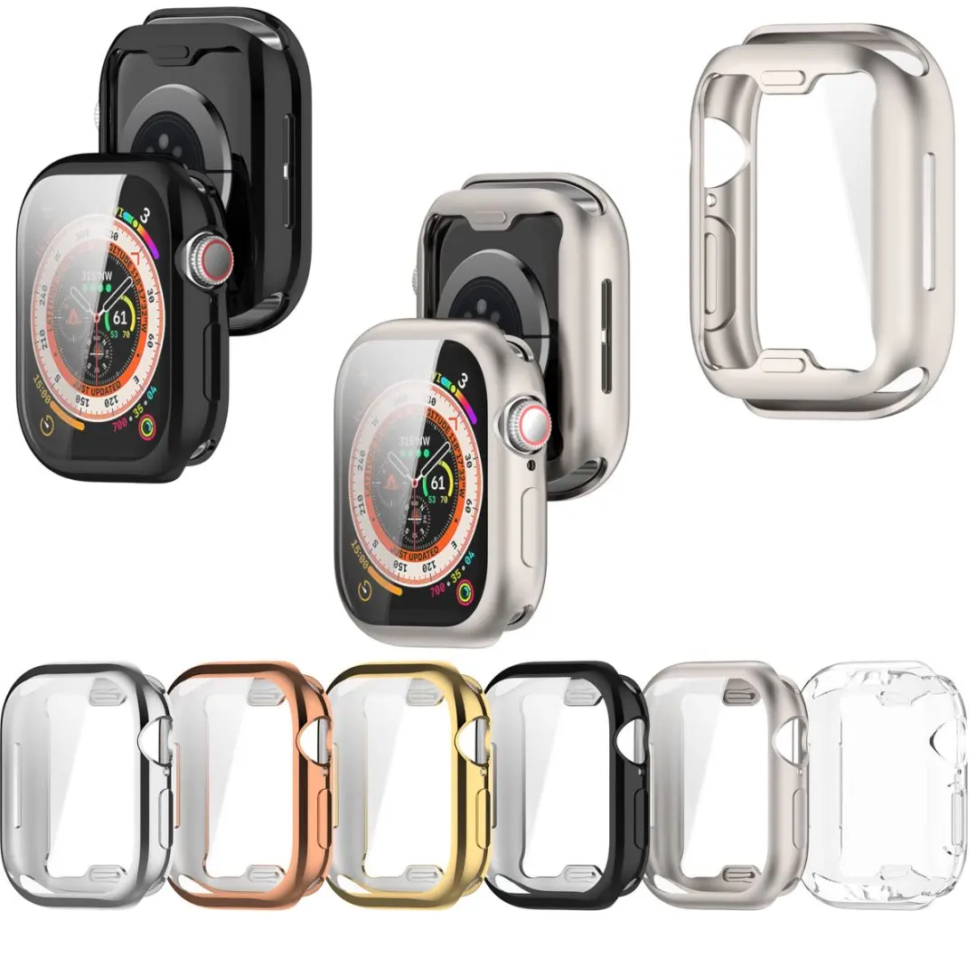 TPU Protector Case Cover for Apple Watch Series 10 42mm 46mm Smartwatch Case