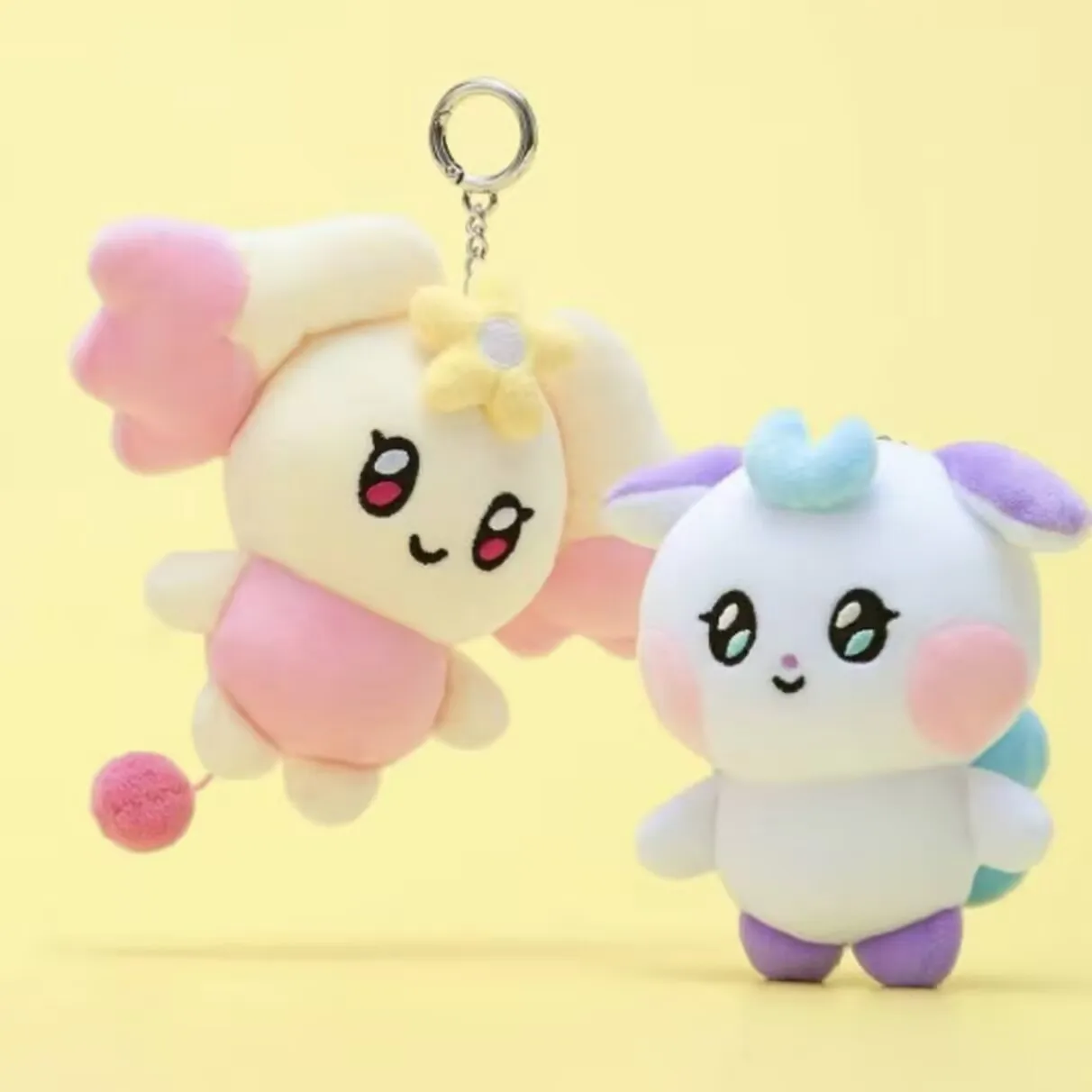 ATEEZ Baru Aniteez Kawaii Boneka Binatang Mainan Mewah Dekorasi Kamar Korea Hadiah Penggemar Anak-anak