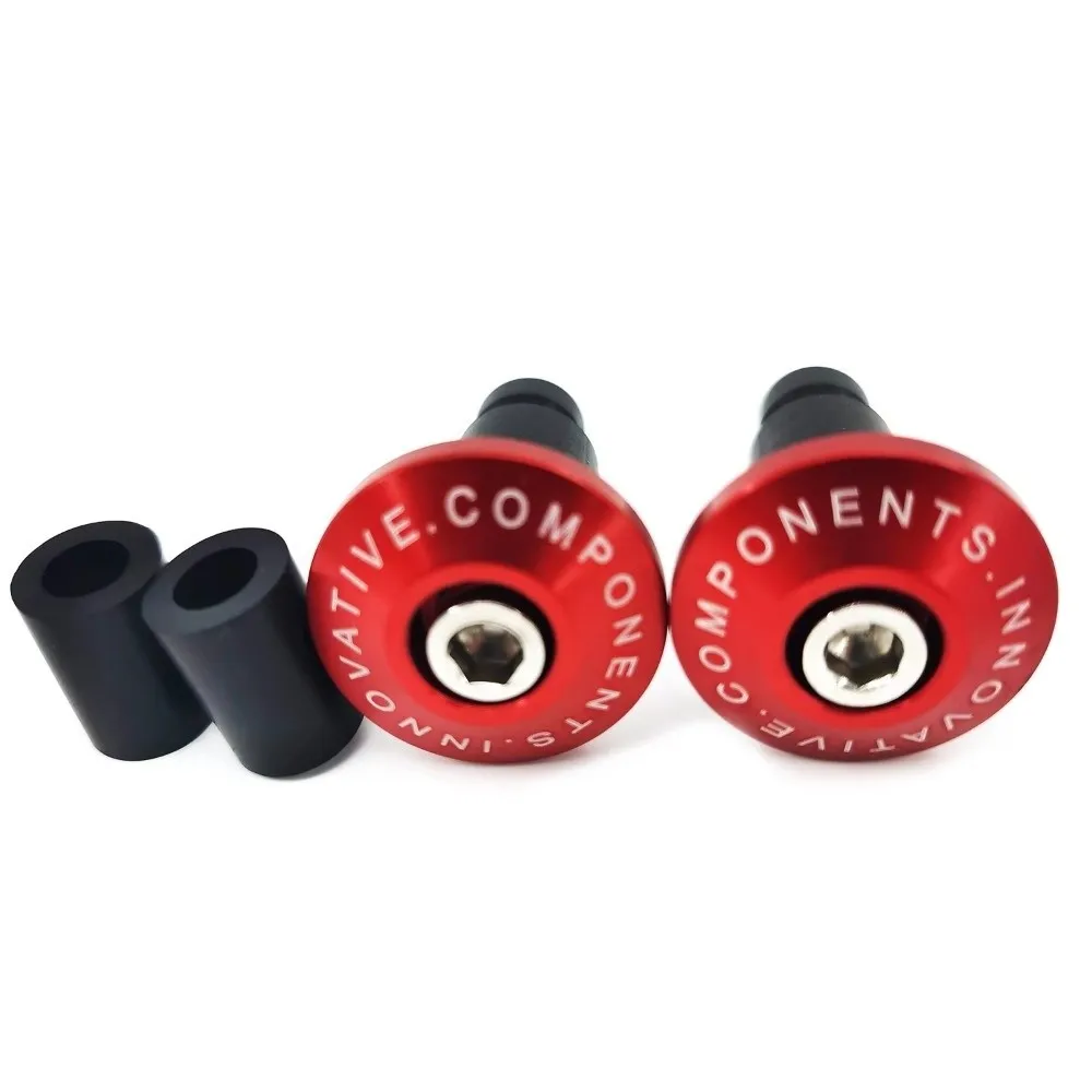 Aluminum Material Handlebar End Weight Universal Fit Gear Balanced Handlebar Grips Cap Handle Protection Plug Enduro Riding