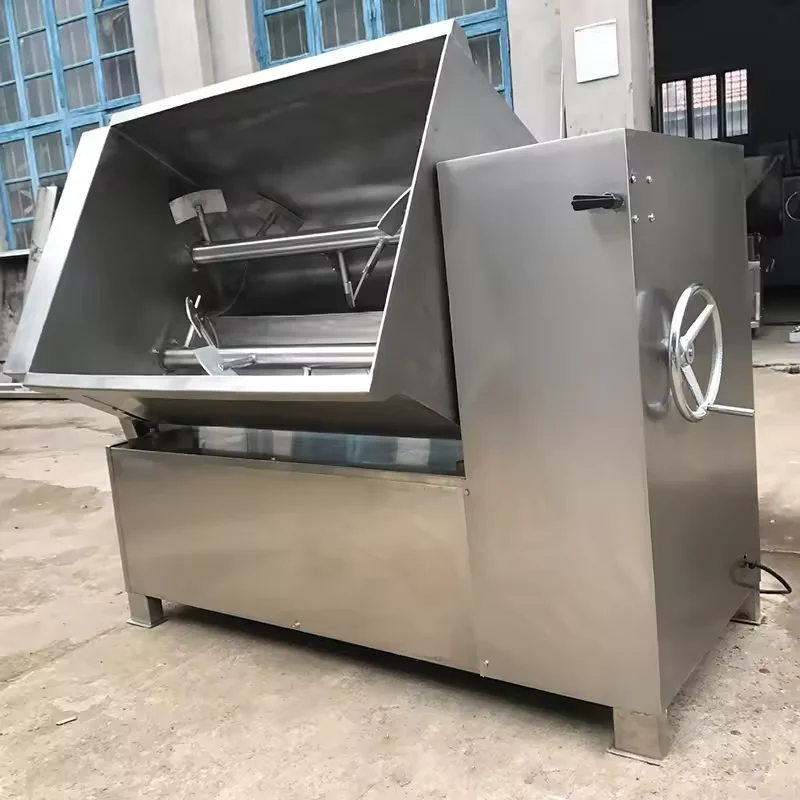 Commercial Automatic Stainless Steel Motor Dumpling Baozi Filling Meat Stuffer Mixer Electric Sausage Vegetable High Capacity