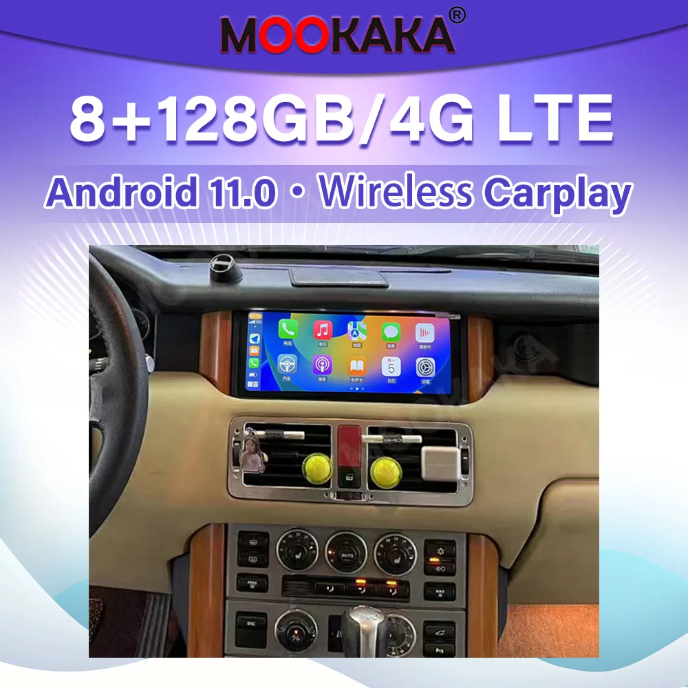 

Android 11 Strereo радио PX6 для Land Rover RANGE ROVER 2005-2010 Carplay мультимедийный плеер Авто аудио GPS навигация головное устройство