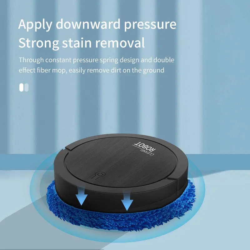 Hot Selling Volautomatische Smart Robot Cleaner Nat Droog Dweilen USB Power voor Home Hotel Vegen Duurzaam Plastic