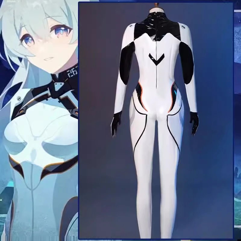 Firefly Cosplay Game Honkai: Star Rail Cosplay Costume Firefly Jumpsuit Bodysuit Battle Suit Halloween Party Role Play Uniform