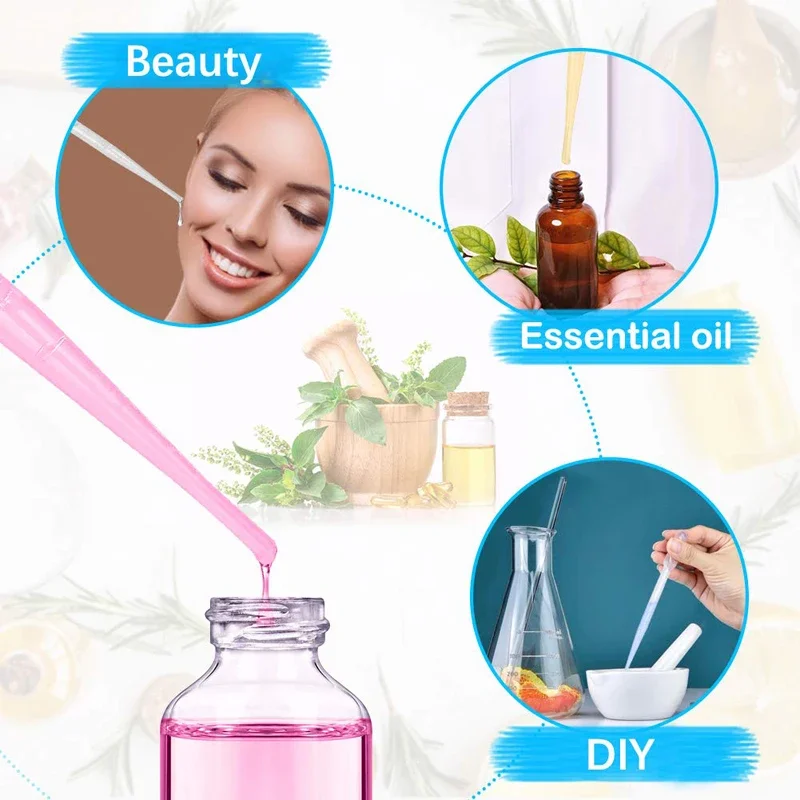 50 個 0.2 ml-10 ml 使い捨てラボピペットスポイトアルコールおよびその他の液体の移送用プラスチック移送ピペット。