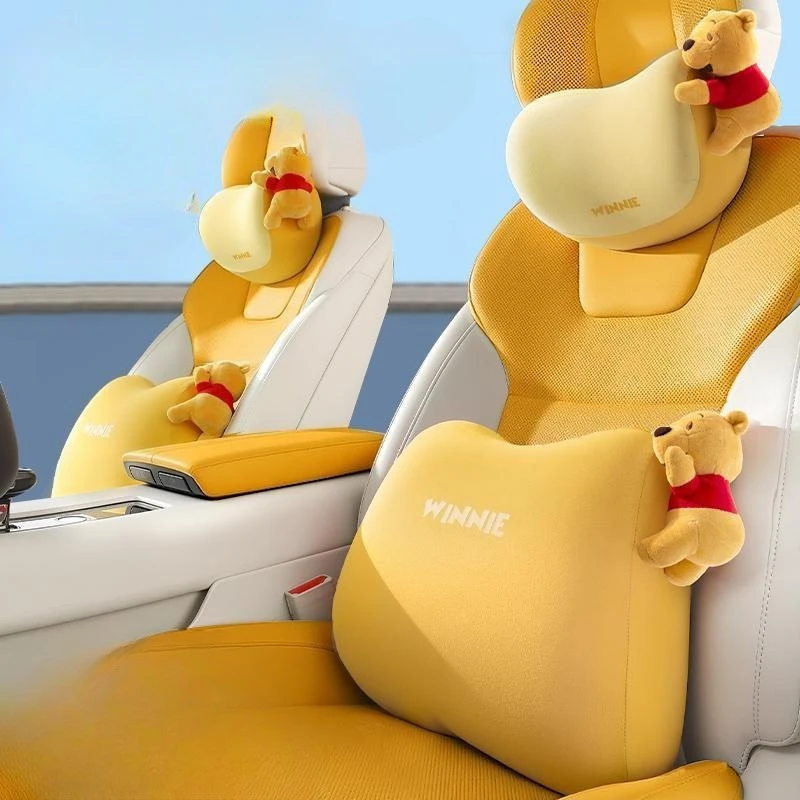 

Дисней Винни Пух мультфильм автомобильная подушка для шеи поясничная поддержка для мужчин и женщин милая автомобильная подушка для путешествий Рождественский подарок оптом