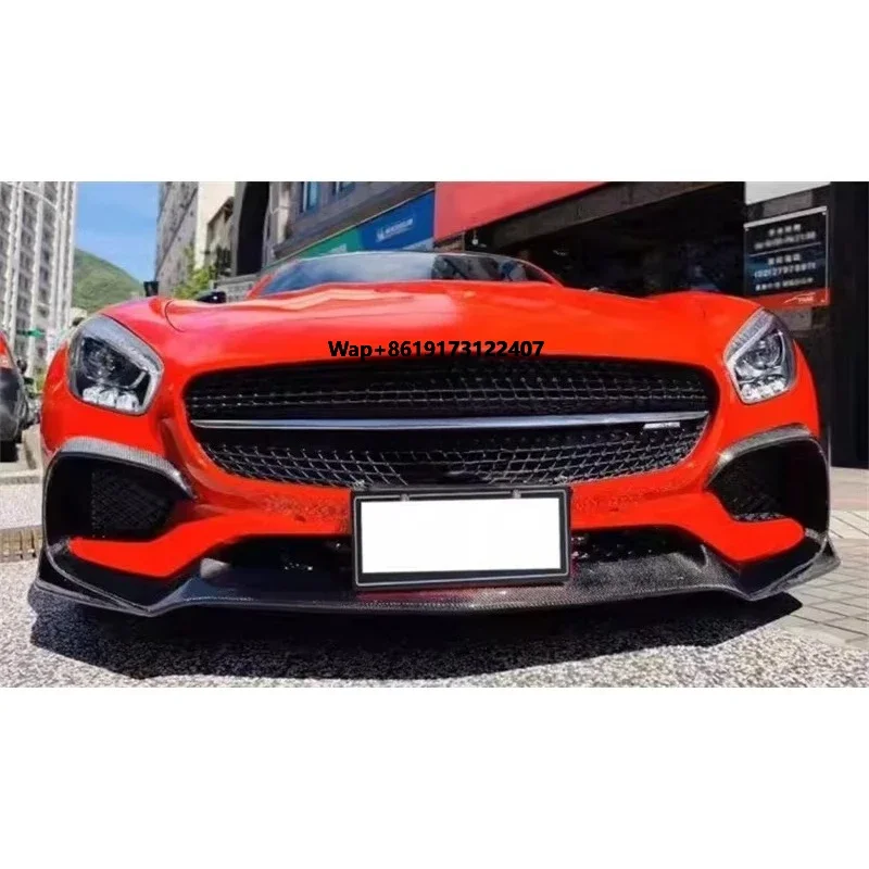 

R-style Carbon Fiber Body Kit 2015-2018 GT GTS Front Bumper Lip and Front Lip Custom Car Parts