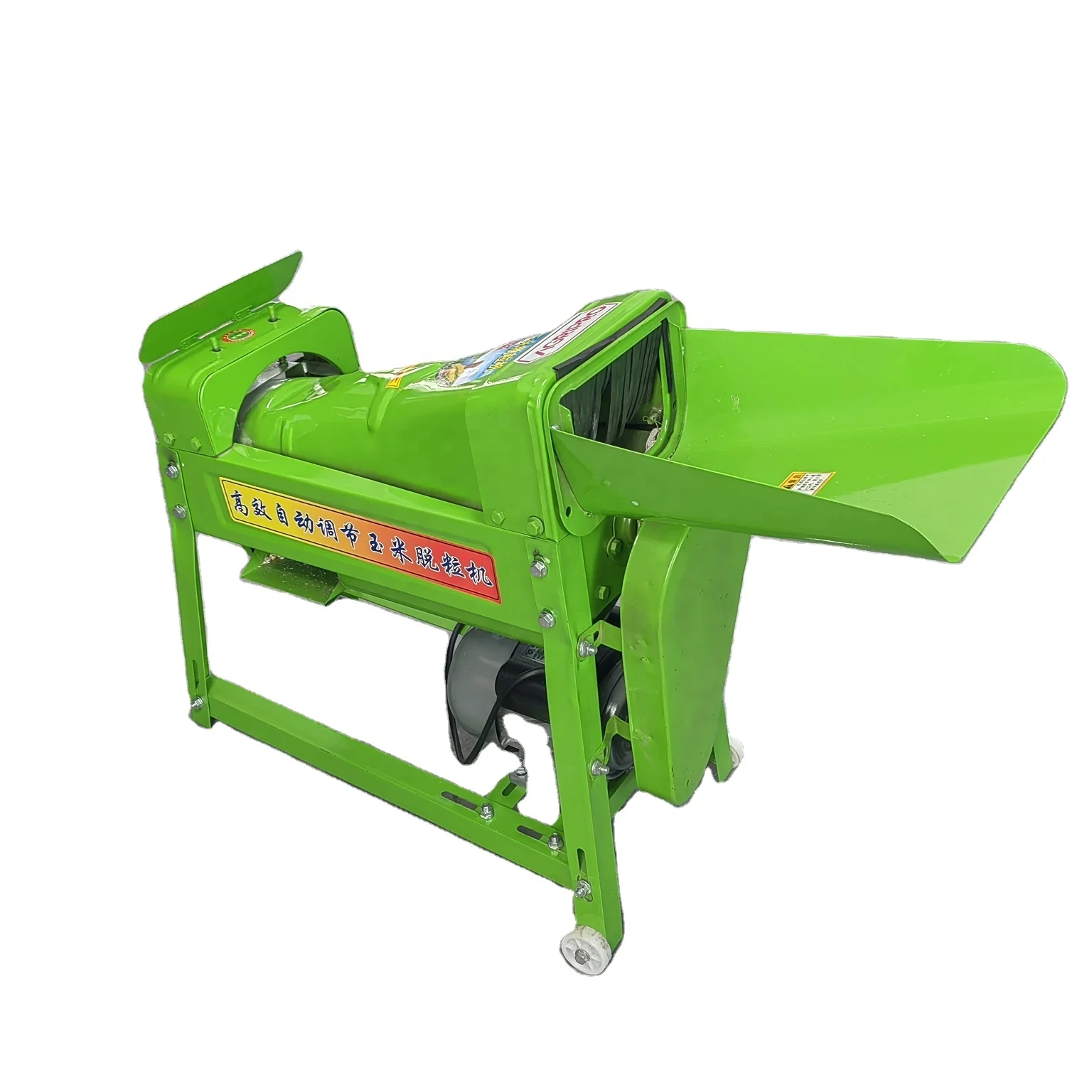 2025 New Design High Efficiency Full Automatic Corn Sheller Double Roll Maize Thresher Feed Processing Machines