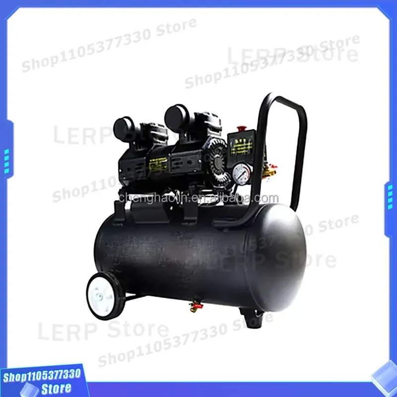 Portable Mini Oil Free Air Compressor Small Electric Air Pump Machine for Woodworking DIY Craft Painting Tool Compact Design