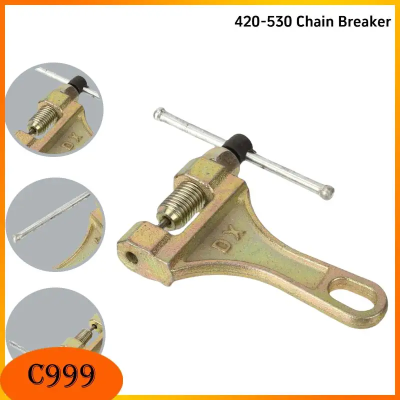

Durable Universal Carbon Steel Spanner Link Splitter Pin Remover & 420-530 Chain Breaker Cutter for Motorcycle