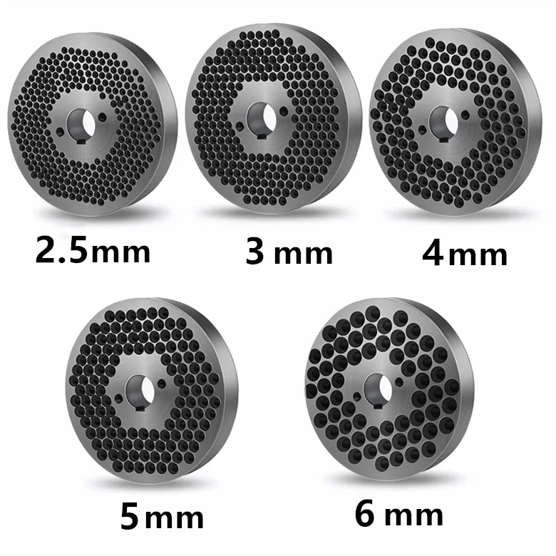 Feed pellet machine grinding disc template 125/150/160/210/230/260/300 pressure plate granulation accessories